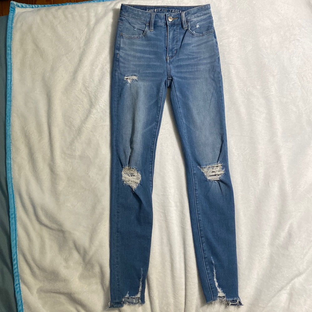 American eagle 000 regular dream jean hi rise jeggings